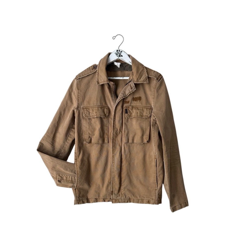 American Eagle Distressed Military Field Jacket Size XS